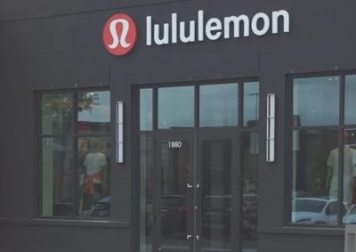 Retail Graphics for Lululemon.